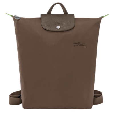 Sac à dos M Le Pliage Green , Toile - Terre