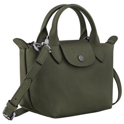 Le Pliage Xtra XS Handbag , Fir - Leather