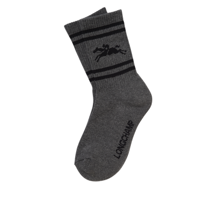 Socks , Anthracite - Knit