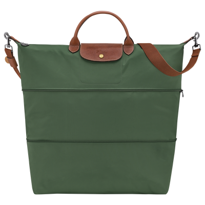 Sac de voyage extensible Le Pliage Original , Toile recyclée - Vert Anglais