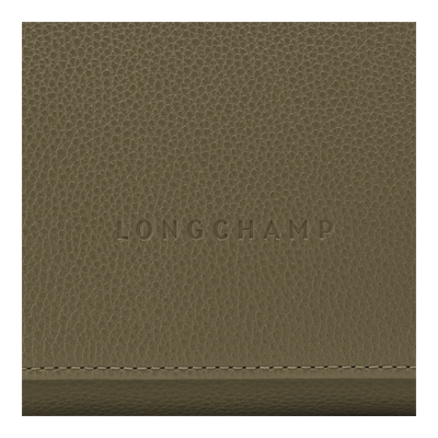 Le Foulonné Crossbody bag M, Khaki