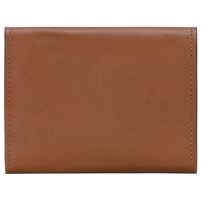Épure Compact wallet , Cognac - Leather