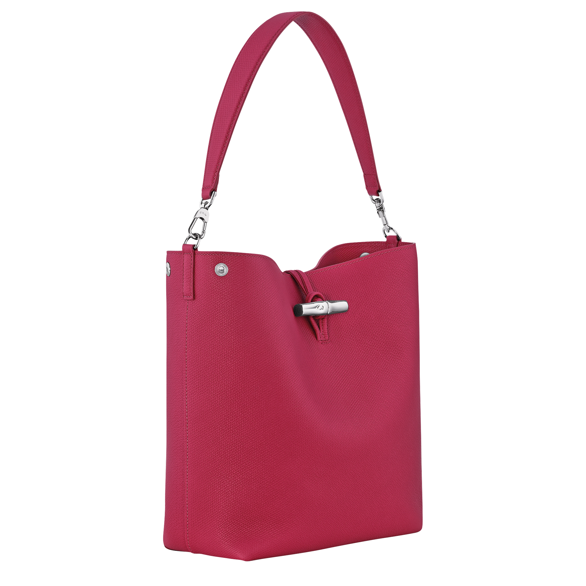 Shoulder bag M, Beetroot - View 3 of
6 - zoom in Le Roseau Shoulder bag M, Beetroot