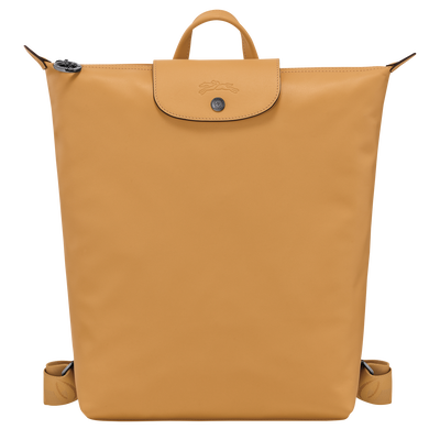 Sac à dos M Le Pliage Xtra , Cuir - Miel