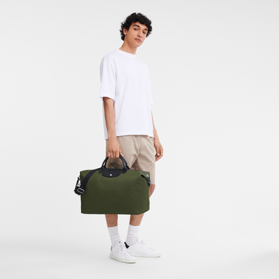 Reisetasche L Le Pliage Energy , Recyceltes Canvas - Khaki