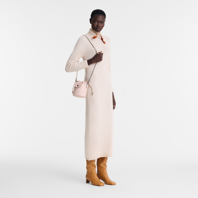 Sac seau XS Le Pliage Xtra , Cuir - Nude
