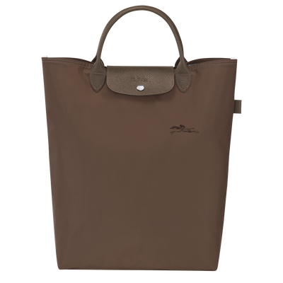 Sac cabas M Le Pliage Green , Toile - Terre