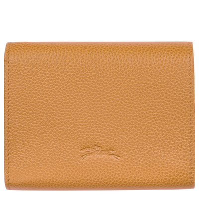 Le Foulonné Kleine portemonnee , Walnut - Leder