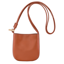 Le Roseau S Crossbody bag , Bark - Leather