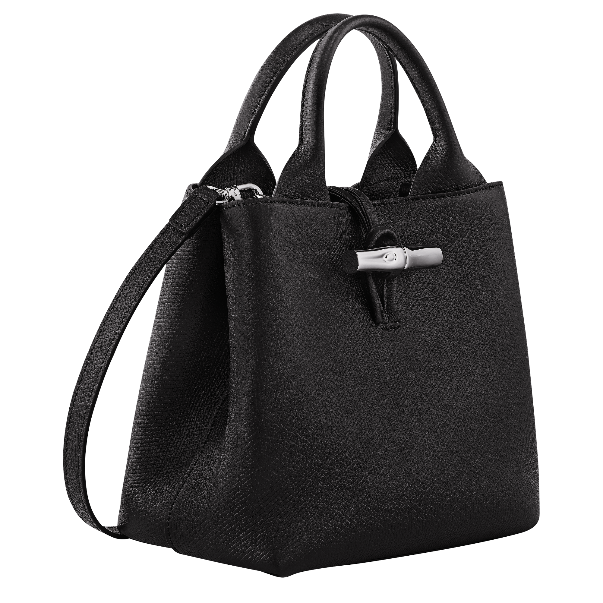 Handbag S, Black - View 3 of
7 - zoom in Le Roseau Handbag S, Black