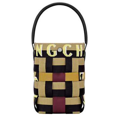 Sac seau XS Re-Play , Toile - Gingembre/Noir